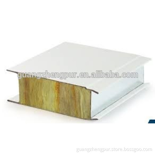 high quality rockwool insulation steel sandwich clean room panel